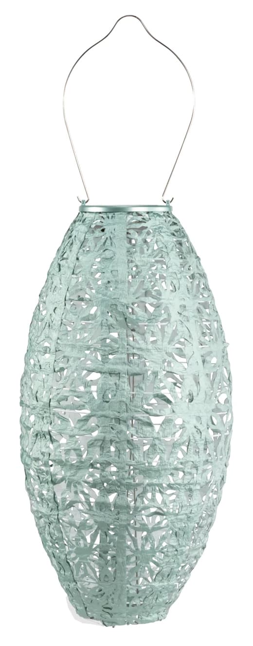 Soji Stella Wildflower Pod Solar Lantern in Sage