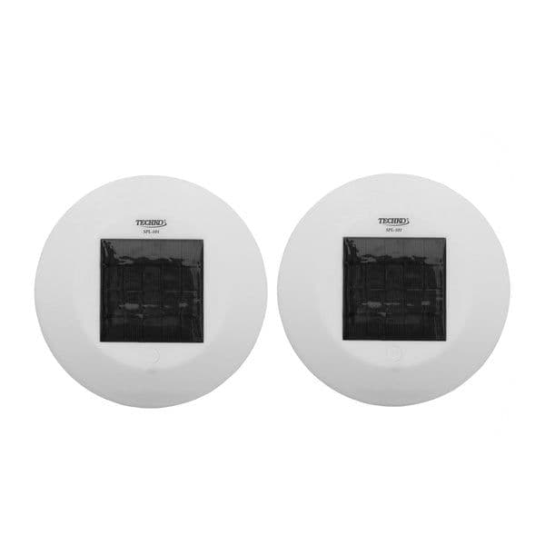 Techko Solar Floating Pool Light - 2 Pack