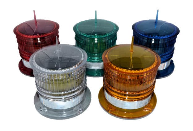 Solar Marine Lantern - Flashing Operation - Visible 3 Nautical Miles