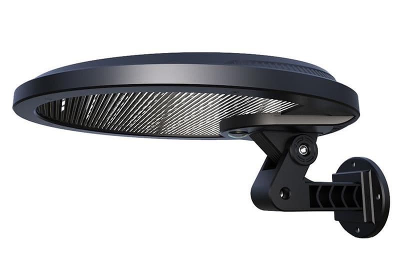 Solar Powered Integrated LED Mini UFO Flood Light - Black