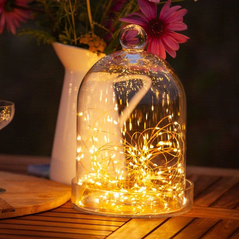 Allsop Solar Storybook Fairy String Lights -100 LEDs