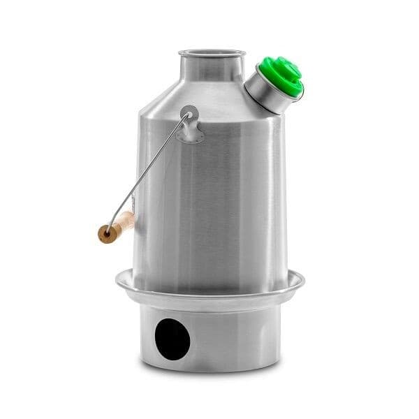 Stainless Steel Scout Medium Kettle By Kelly Kettle For Camping And Emergency Preparedness