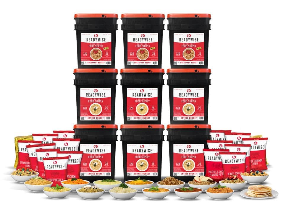 ReadyWise 1080 Serving Package - Long-Term Food Supply for Emergencies