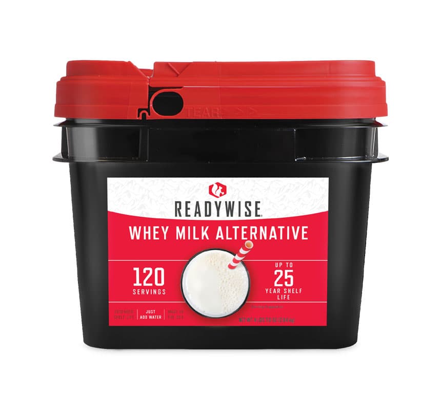 ReadyWise Milk - Long-Term Whey Milk - 120 Servings